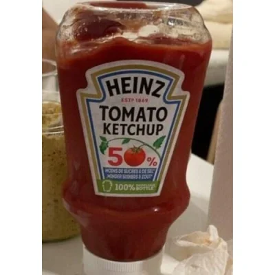 Heinz Tomato Ketchup 50% Less Sugar