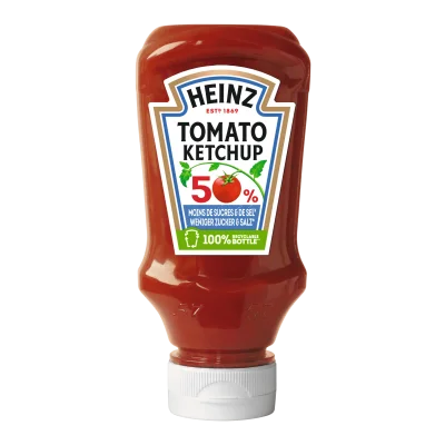 Heinz Tomato Ketchup 50% Less Sugar