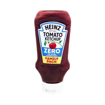 ketchup HEINZ Zero Family Pack 610g - no added sugar and salt