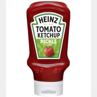 HEINZ ΚΕΤΣΑΠ PICKLE FLAVOUR TOP DOWN 460gr
