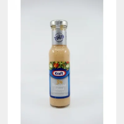 KRAFT THOUSAND ISLAND SALAD DRESSING 3% FAT 235ml