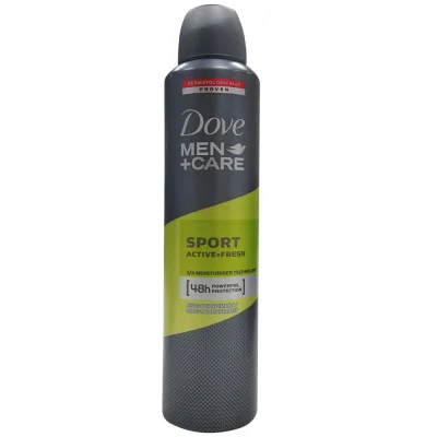 Dove deodorant spray 250 ml. Men sport active + fresh.