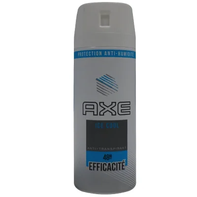 AXE deodorant bodyspray 150 ml. Ice cool.