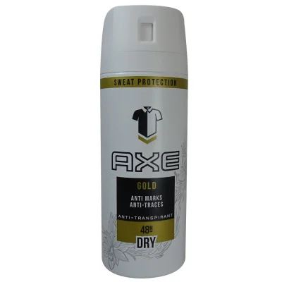 AXE deodorant bodyspray 150 ml. Dry Gold.