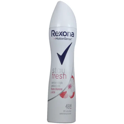 Rexona deodorant spray 200 ml. Stay fresh white flowers