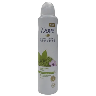 Dove deodorant spray 250 ml. Green tea and Sakura flower.