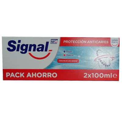 Signal toothpaste 2X100 ml. Anticaries.