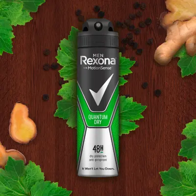 Rexona Quantum Dry Deodorant 150ml Men