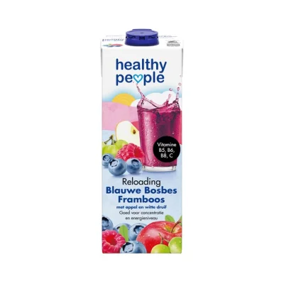 HEALTHY PEOPLE fruit drink 1L - Blueberry & Raspberry