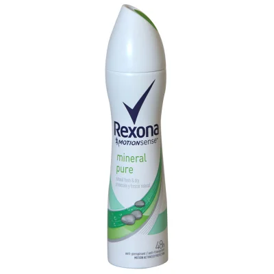 Rexona deodorant spray 200 ml. Mineral Pure.