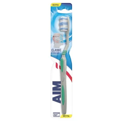 AIM TOOTHBRUSH MEDIUM CLASSIC FRESH