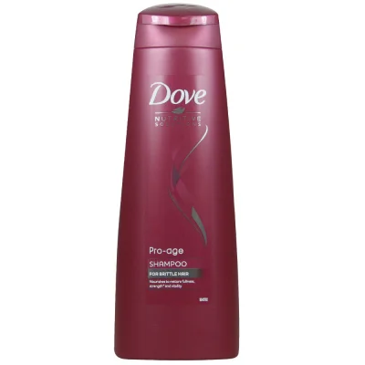 Dove shampoo 250 ml. Pro-age brittle hair.