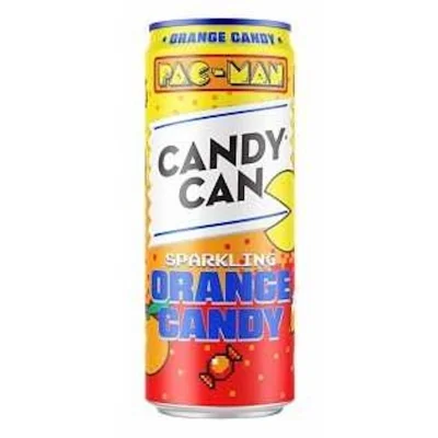 Candy Can Pac-Man Orange Candy Drink