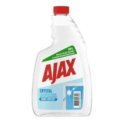 AJAX GLASS CLEANER CRYSTAL CLEAN 750ml REPLACEMENT