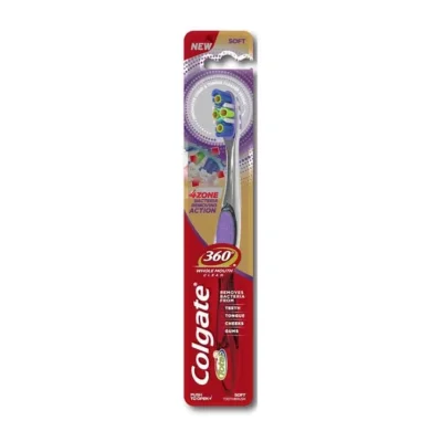 Colgate Toothbrush 360 Advanced Soft