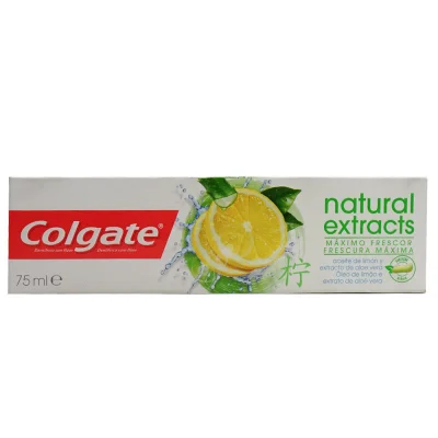 Colgate toothpaste 75 ml. Natural extract asian lemon.