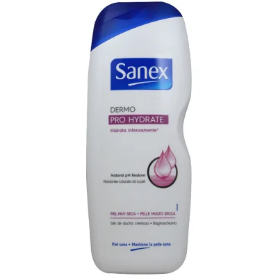 Sanex shower gel 600 ml. Dermo pro hydrate.