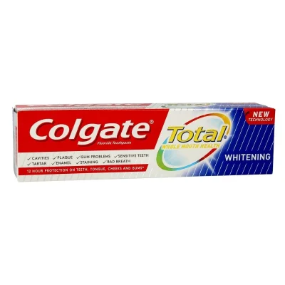 Colgate Toothpaste - Total Whitening 75ml