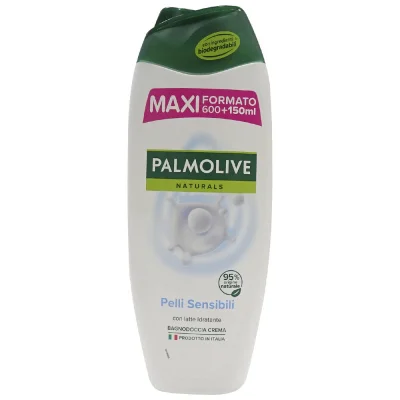 Palmolive gel 750 ml. Naturals moisturizing milk sensitive skin.