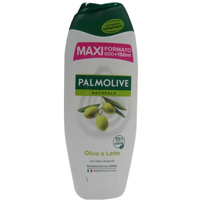 Palmolive gel 750 ml. Naturals olive and milk.