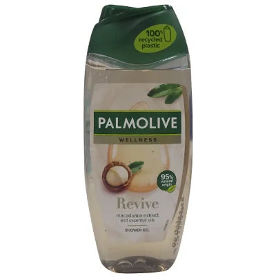 Palmolive gel 250 ml. Wellness Revive Macadamia extract.