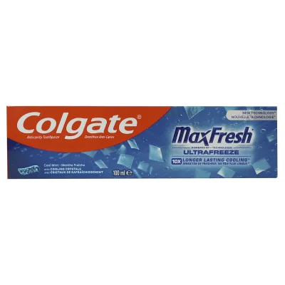 Colgate toothpaste 100 ml. Max fresh cool mint.