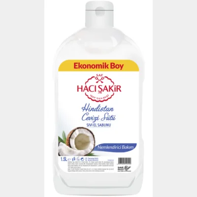 Hacı Şakir Liquid Soap Coconut 1500 ml