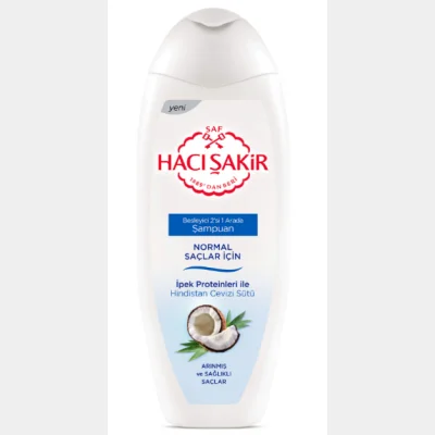 Hacı Şakir Shampoo Coconut For Normal Hair 500 ml