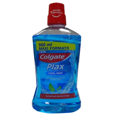 Colgate mouthwash 900 ml. Fresh mint zero alcohol.