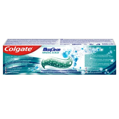 Colgate Max Clean Mineral Scrub Toothpaste 75ml