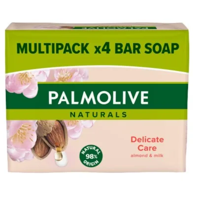 Palmolive SOAP BAR 90GX4 ALMOND&MILK 9110
