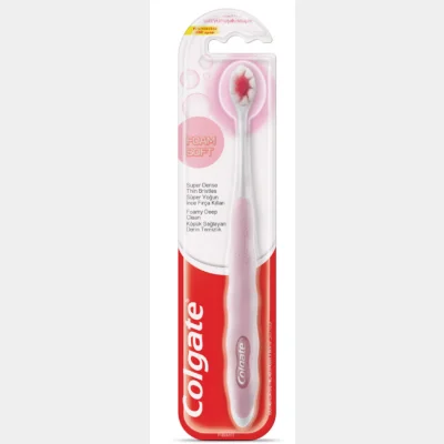 Colgate Foam Soft Toothbrush  1 pcs
