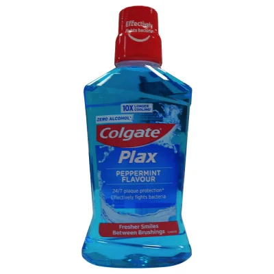 Colgate mouthwash 500 ml. Peppermint.