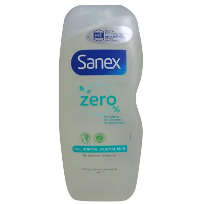 Sanex shower gel 250 ml. Zero normal skin.