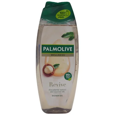 Palmolive gel 400 ml. Wellness Revive Macadamia extract.