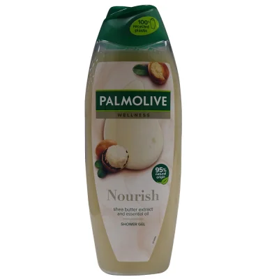 Palmolive gel 650 ml. Shea butter extract and essential oils.