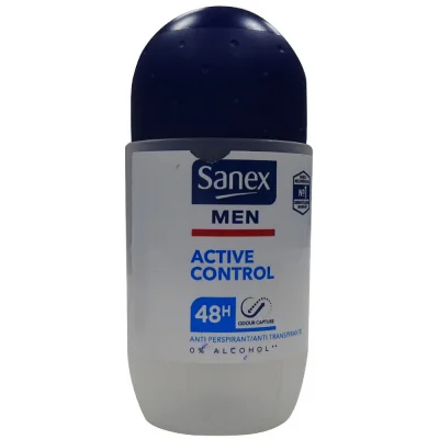 Sanex deodorant roll-on 50 ml. Men active control 48h.