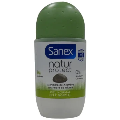 Sanex deodorant roll-on 50 ml. Natur protect normal skin.