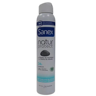 Sanex deodorant spray 200 ml. Natur protect invisibly.