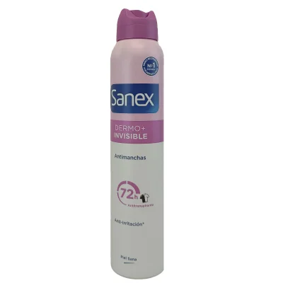 Sanex deodorant spray 200 ml. Dermo + Invisible anti-dark spot 72 h.