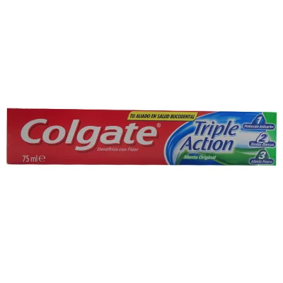 Colgate toothpaste 75 ml. Triple action.
