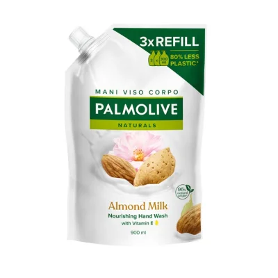PALMOLIVE liquid hand wash refill 900ml - Almond Milk