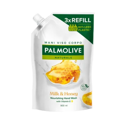 PALMOLIVE liquid hand wash refill 900ml - Milk & Honey