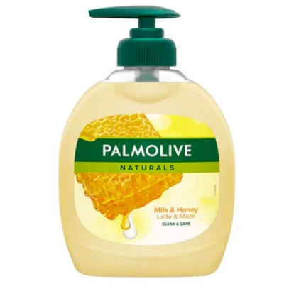 PALMOLIVE LIQUID HAND SOAP PUMP 300ml MILK & HONEY