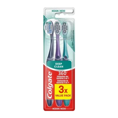 Colgate Toothbrush 360 A3 Deep Clean Medium