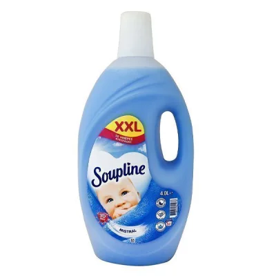 SOUPLINE FABRIC SOFTENER 50w 4lt MISTRAL