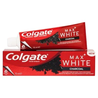 Colgate Max White Charcoal Toothpaste 75ml