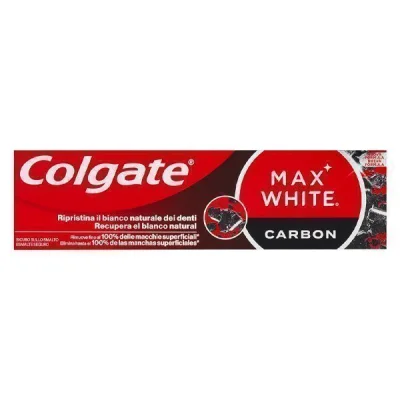 COLGATE MAX WHITE 75ml CHARCOAL TOOTHPASTE