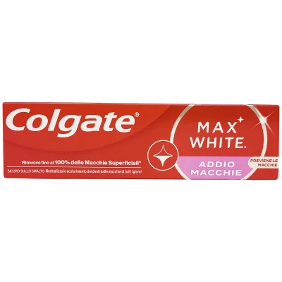 Colgate toothpaste 75 ml. Goodbye stains.