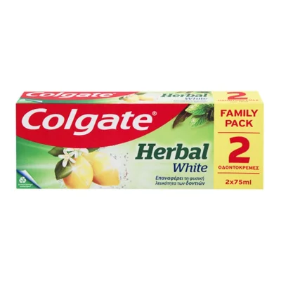 toothpaste COLGATE 2x75ml - Herbal White